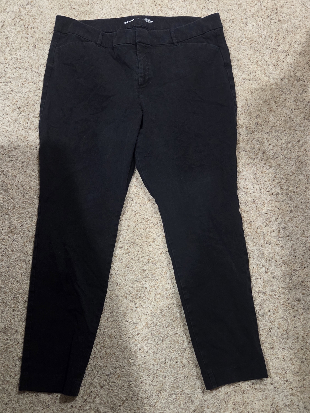 Old Navy Black High Rise Pixie Skinny Pants